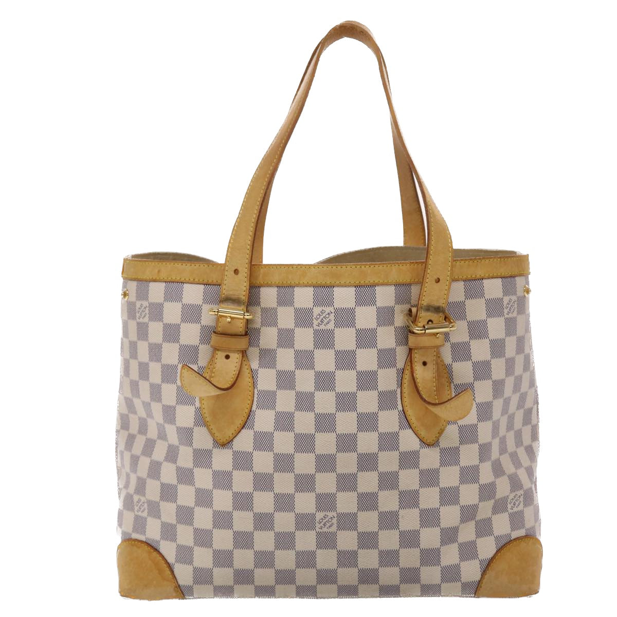 LOUIS VUITTON Damier Azur Hampstead MM Tote Bag N51206 LV 46298