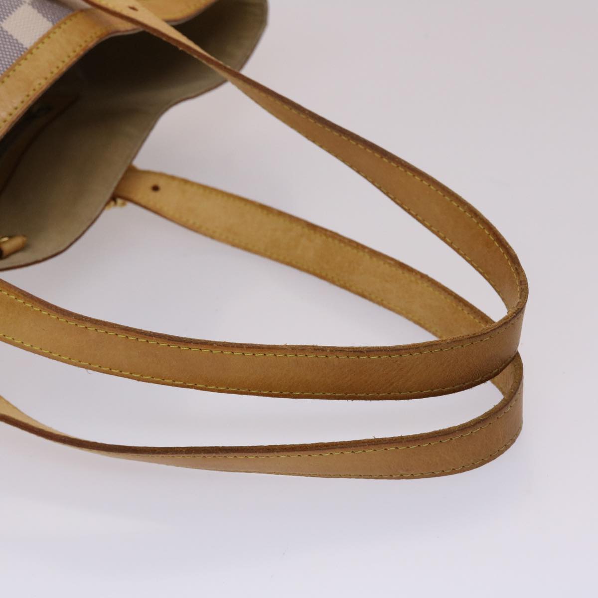 LOUIS VUITTON Damier Azur Hampstead MM Tote Bag N51206 LV 46298