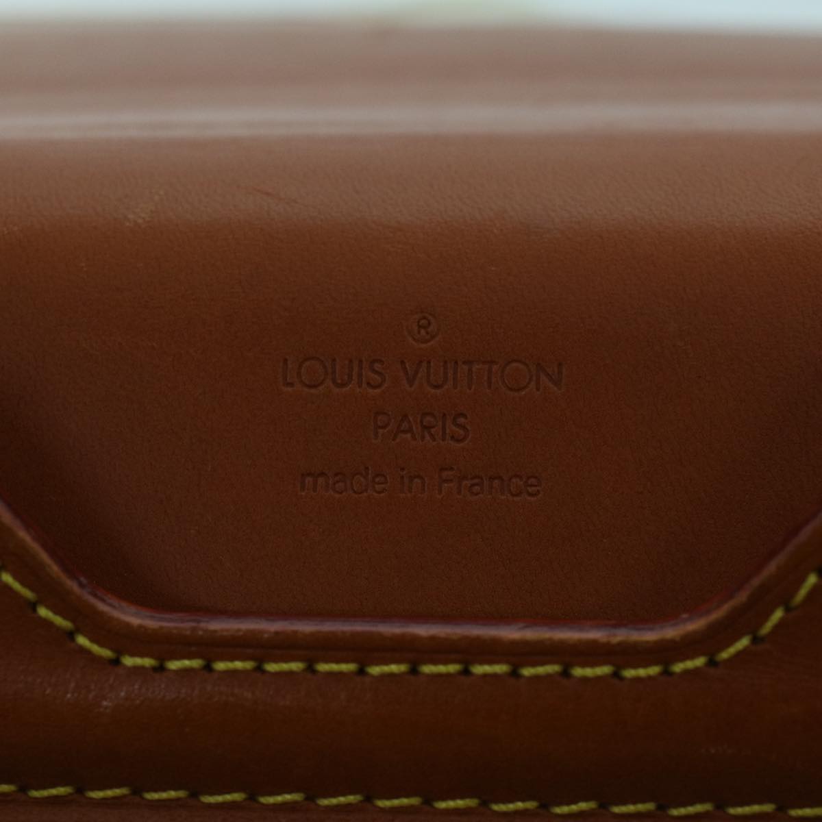 LOUIS VUITTON Nomad Leather Robust 1 Business Bag Beige M85390 LV 46299