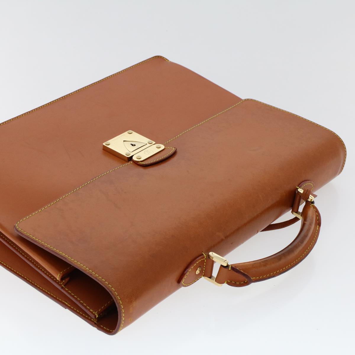 LOUIS VUITTON Nomad Leather Robust 1 Business Bag Beige M85390 LV 46299