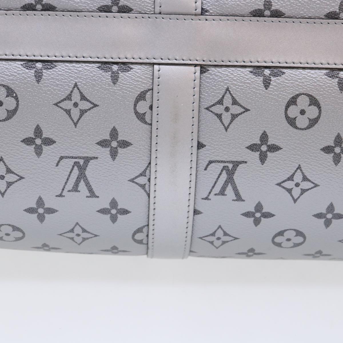 LOUIS VUITTON Eclipse Split Keepall Bandouliere 50 Boston Bag M43817 46325A