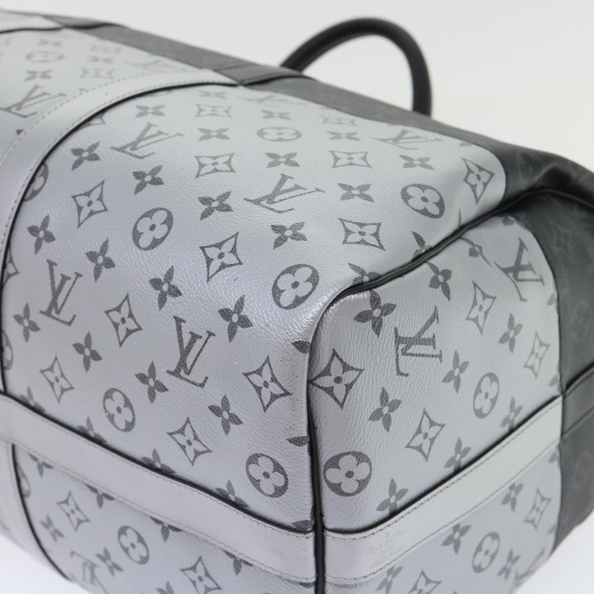 LOUIS VUITTON Eclipse Split Keepall Bandouliere 50 Boston Bag M43817 46325A