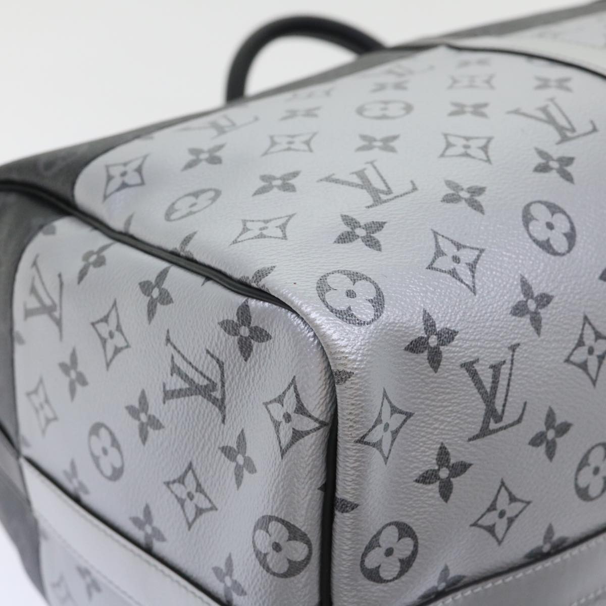 LOUIS VUITTON Eclipse Split Keepall Bandouliere 50 Boston Bag M43817 46325A