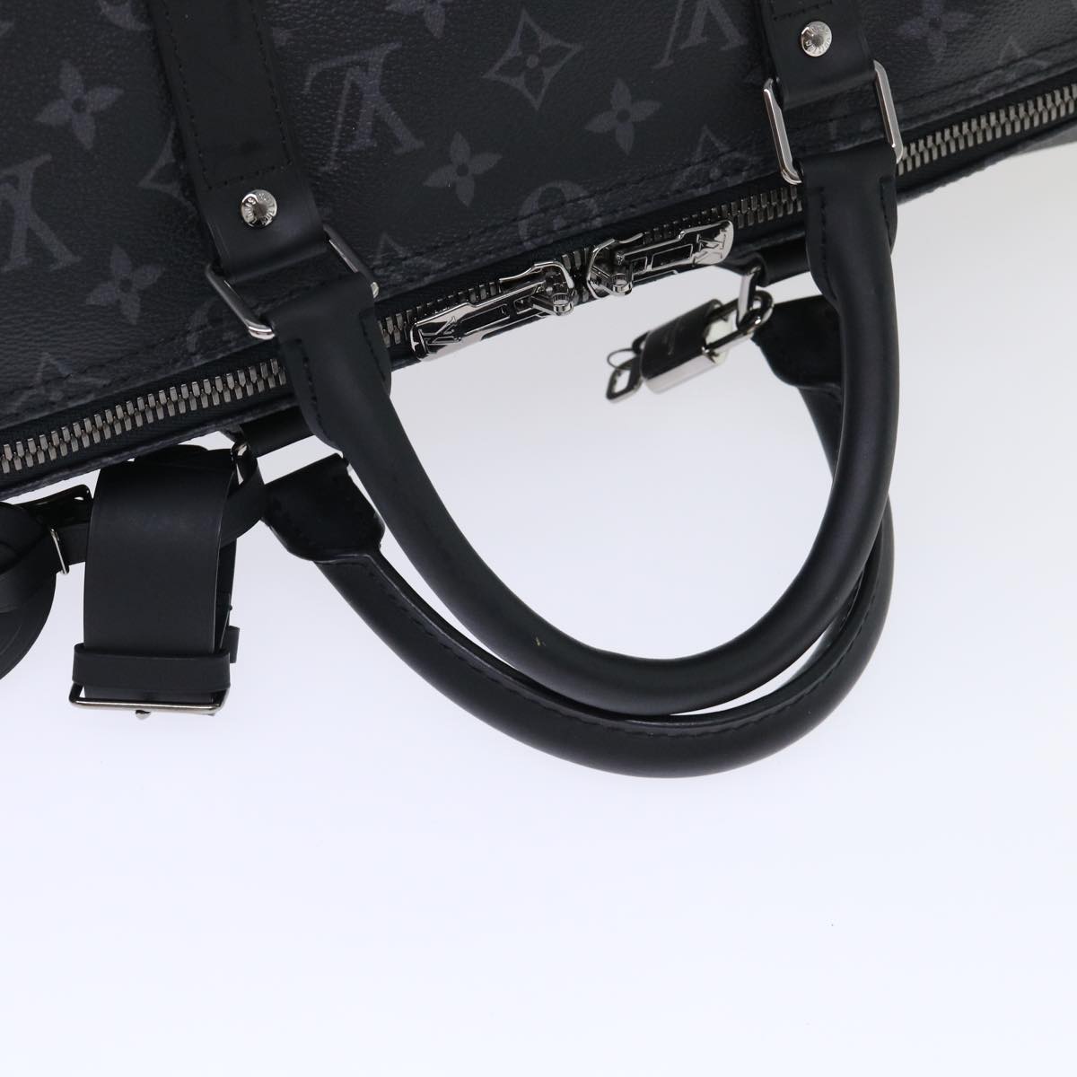 LOUIS VUITTON Eclipse Split Keepall Bandouliere 50 Boston Bag M43817 46325A