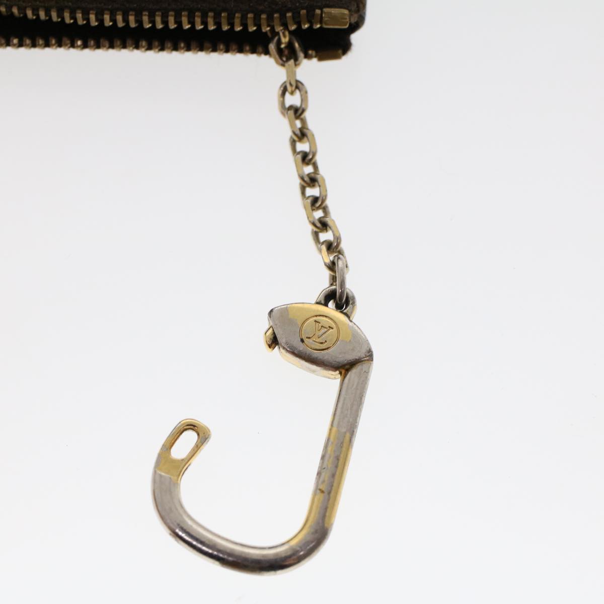 LOUIS VUITTON Monogram Pochette Cles Coin Purse M62650 LV 46327
