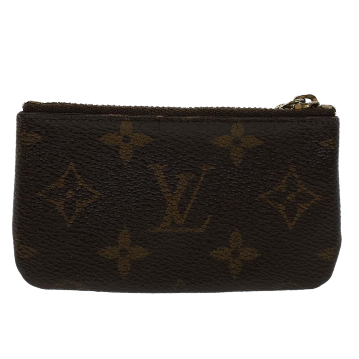 LOUIS VUITTON Monogram Pochette Cles Coin Purse M62650 LV 46327