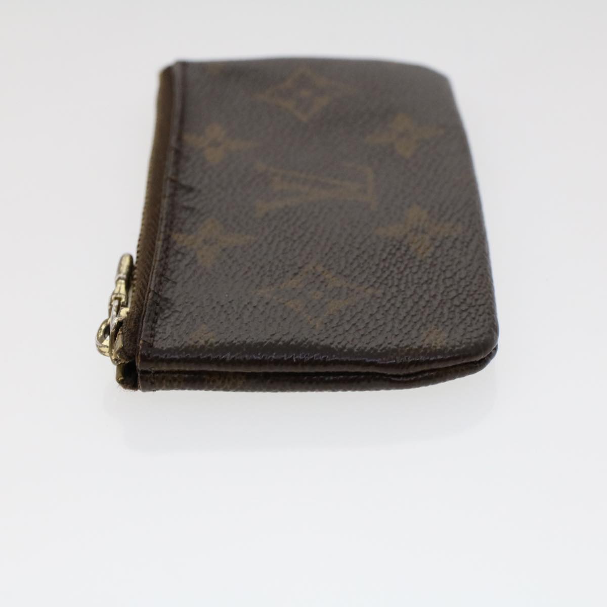 LOUIS VUITTON Monogram Pochette Cles Coin Purse M62650 LV 46327