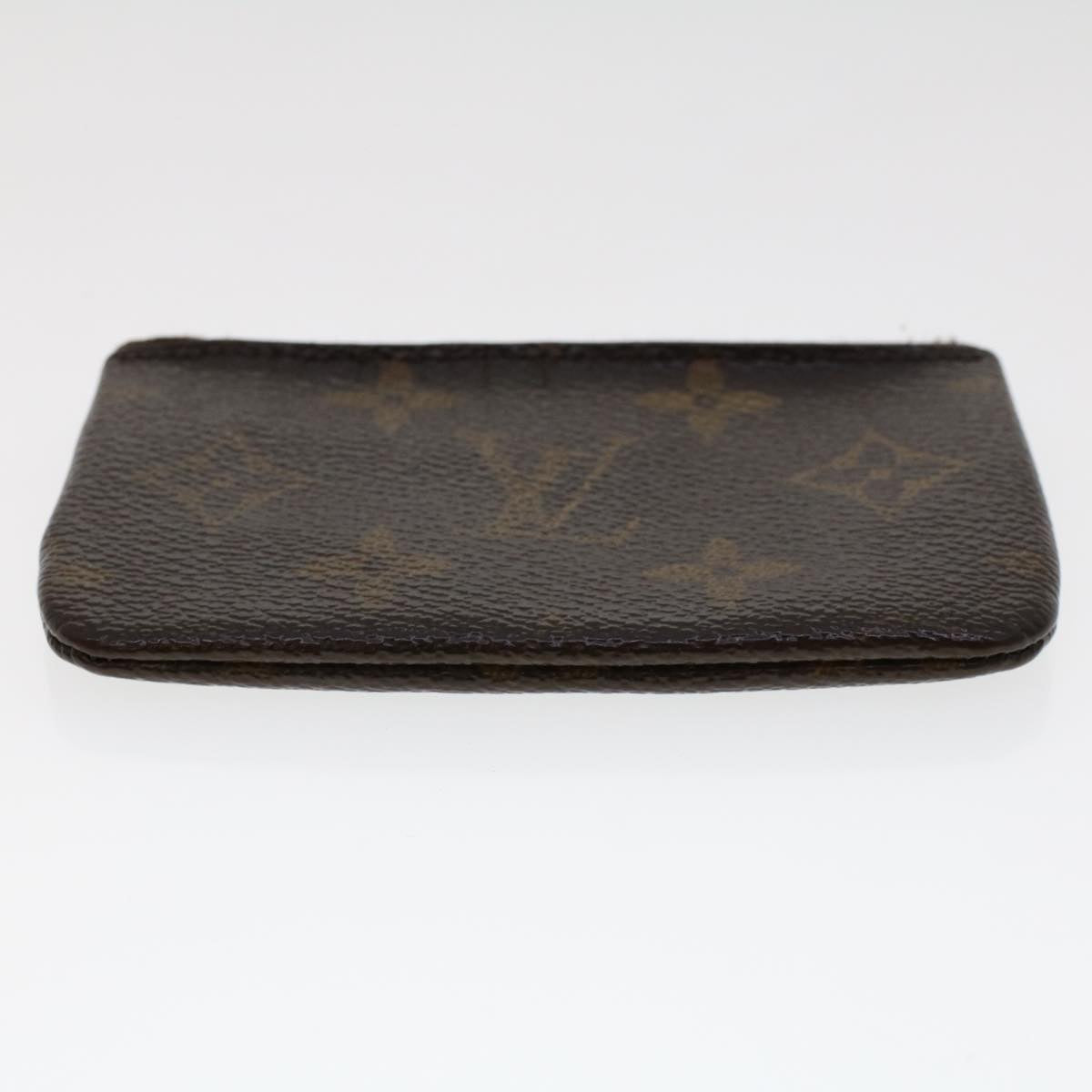 LOUIS VUITTON Monogram Pochette Cles Coin Purse M62650 LV 46327