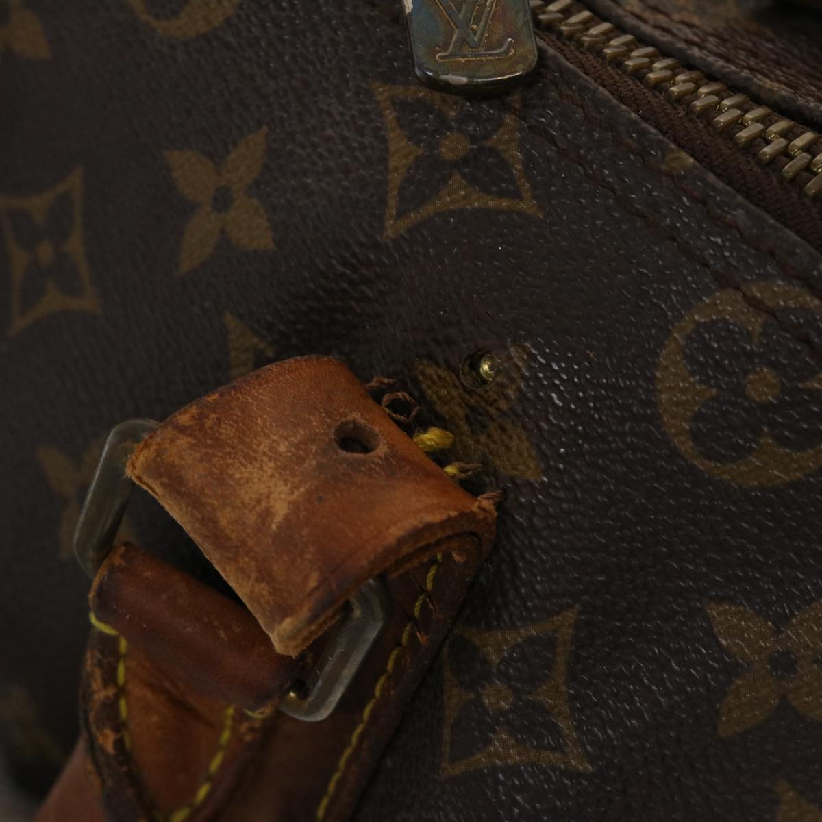 LOUIS VUITTON Monogram Keepall Bandouliere 45 Boston Bag M41418 LV 46329