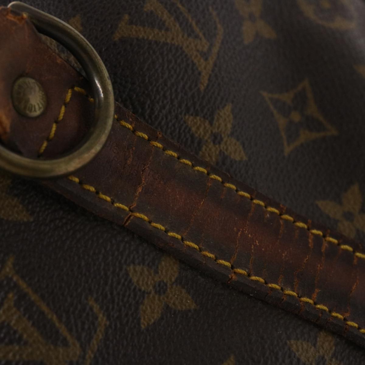 LOUIS VUITTON Monogram Keepall Bandouliere 45 Boston Bag M41418 LV 46329