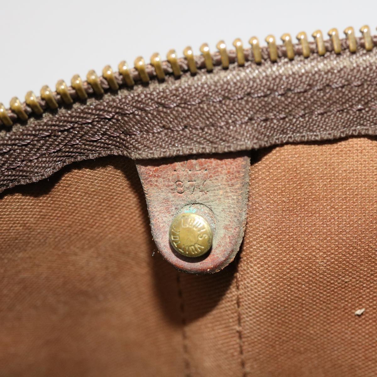 LOUIS VUITTON Monogram Keepall Bandouliere 45 Boston Bag M41418 LV 46329