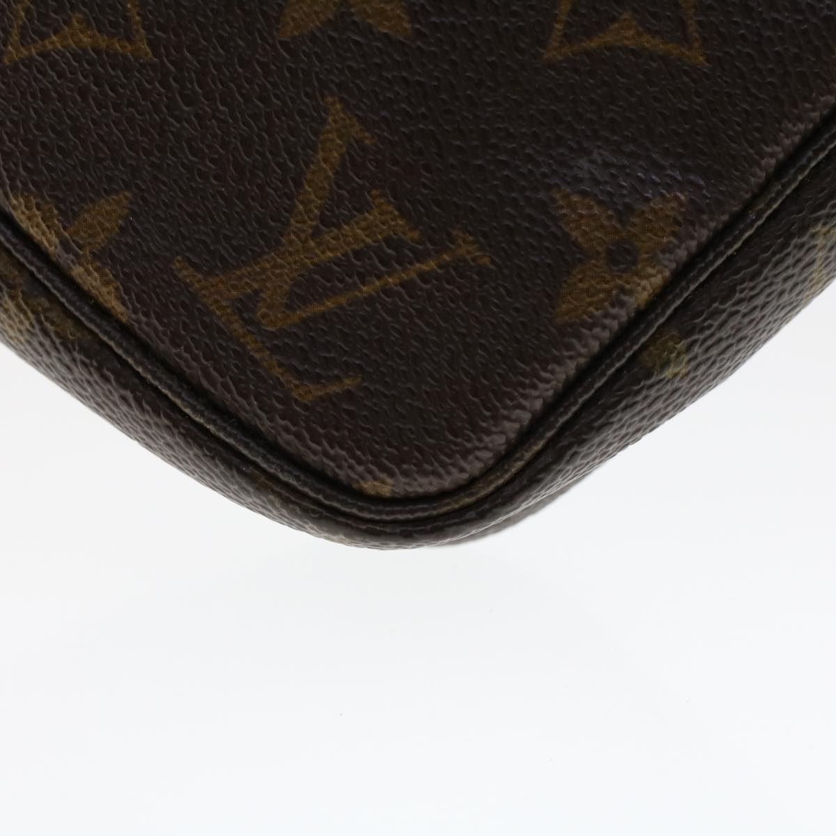 LOUIS VUITTON Monogram Pochette Accessoires Pouch M51980 LV 46330