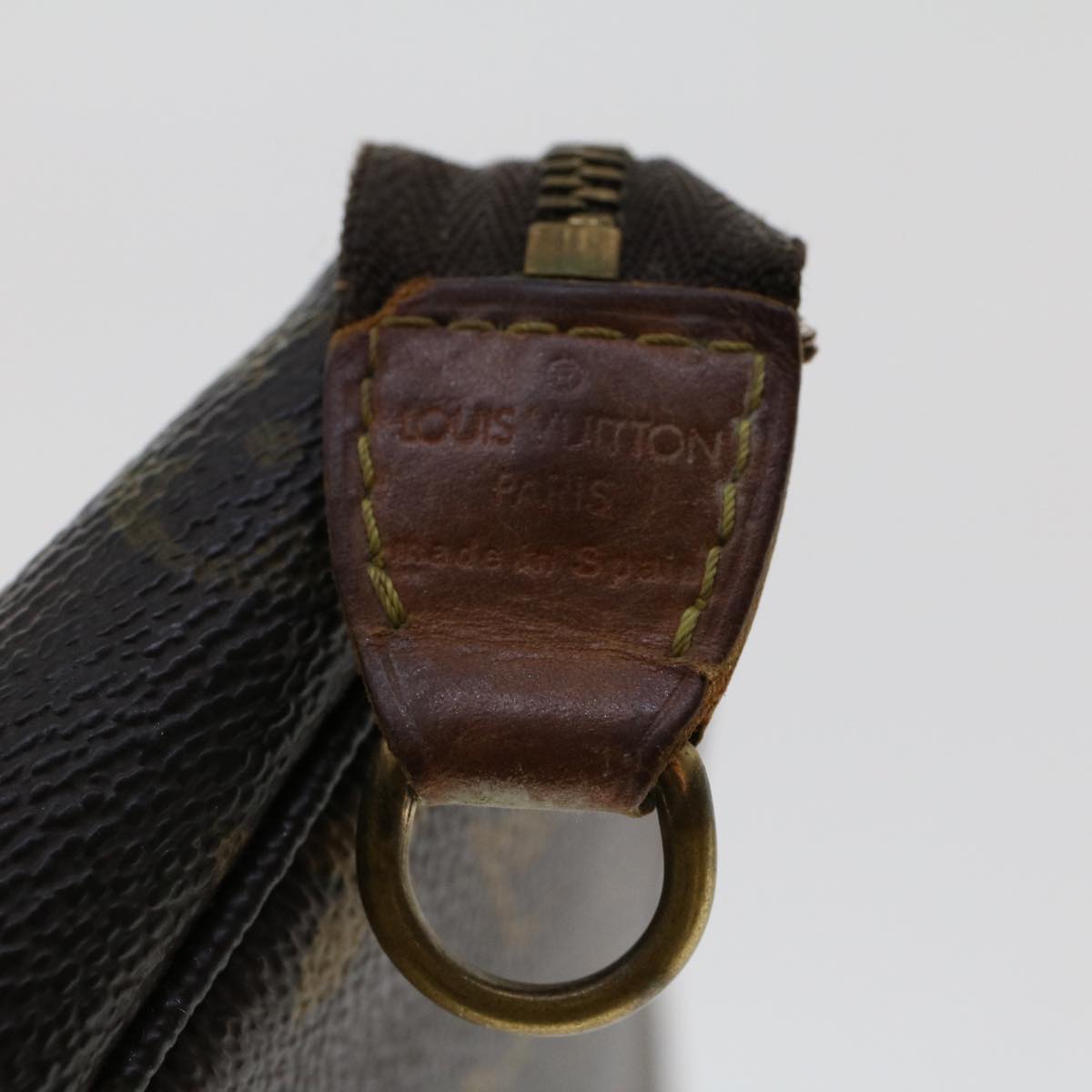 LOUIS VUITTON Monogram Pochette Accessoires Pouch M51980 LV 46330