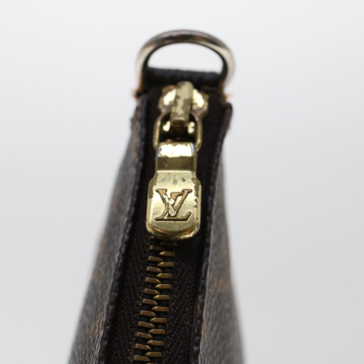LOUIS VUITTON Monogram Pochette Accessoires Pouch M51980 LV 46330