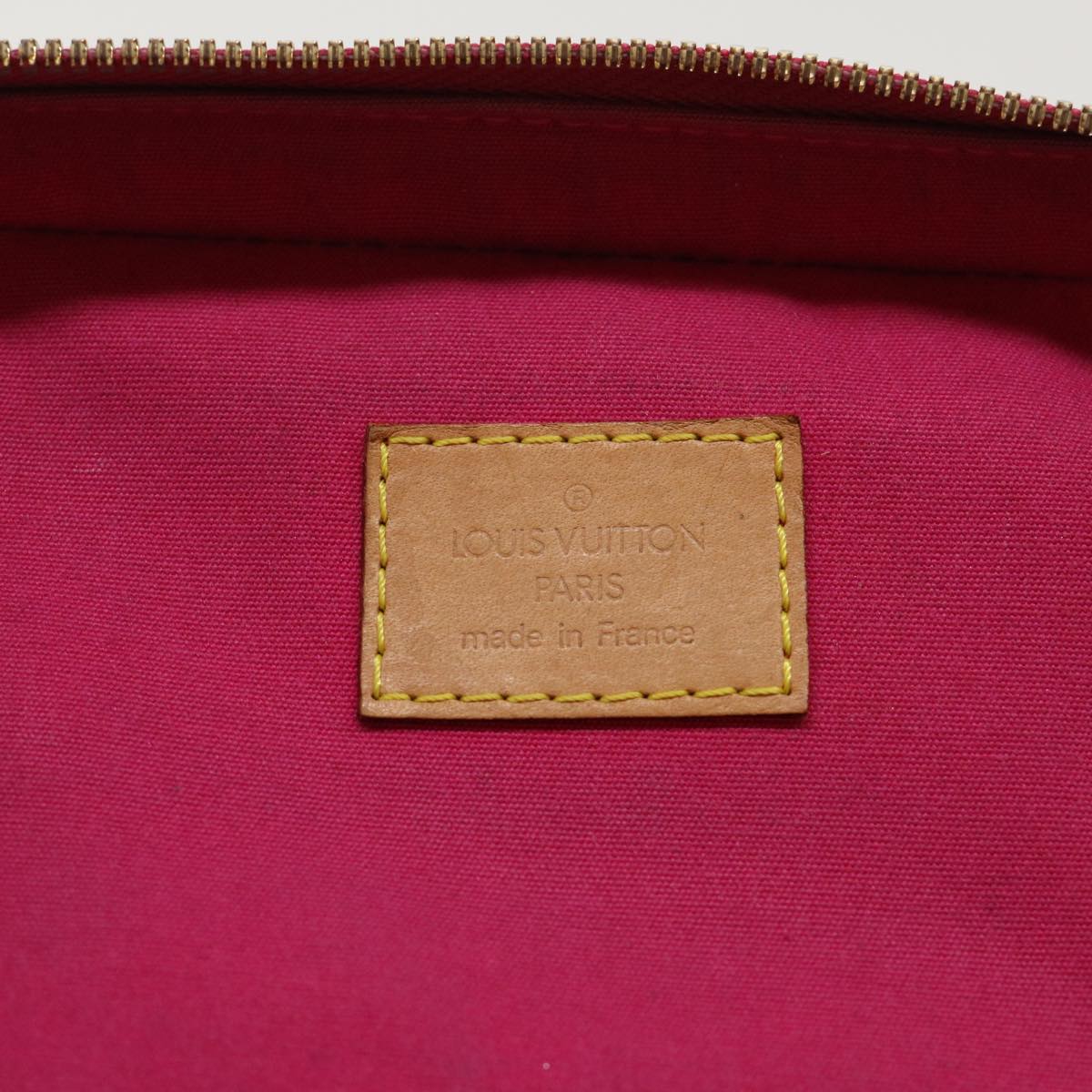 LOUIS VUITTON Monogram Vernis Sullivan Horizontal PM Fuchsia M91269 46334