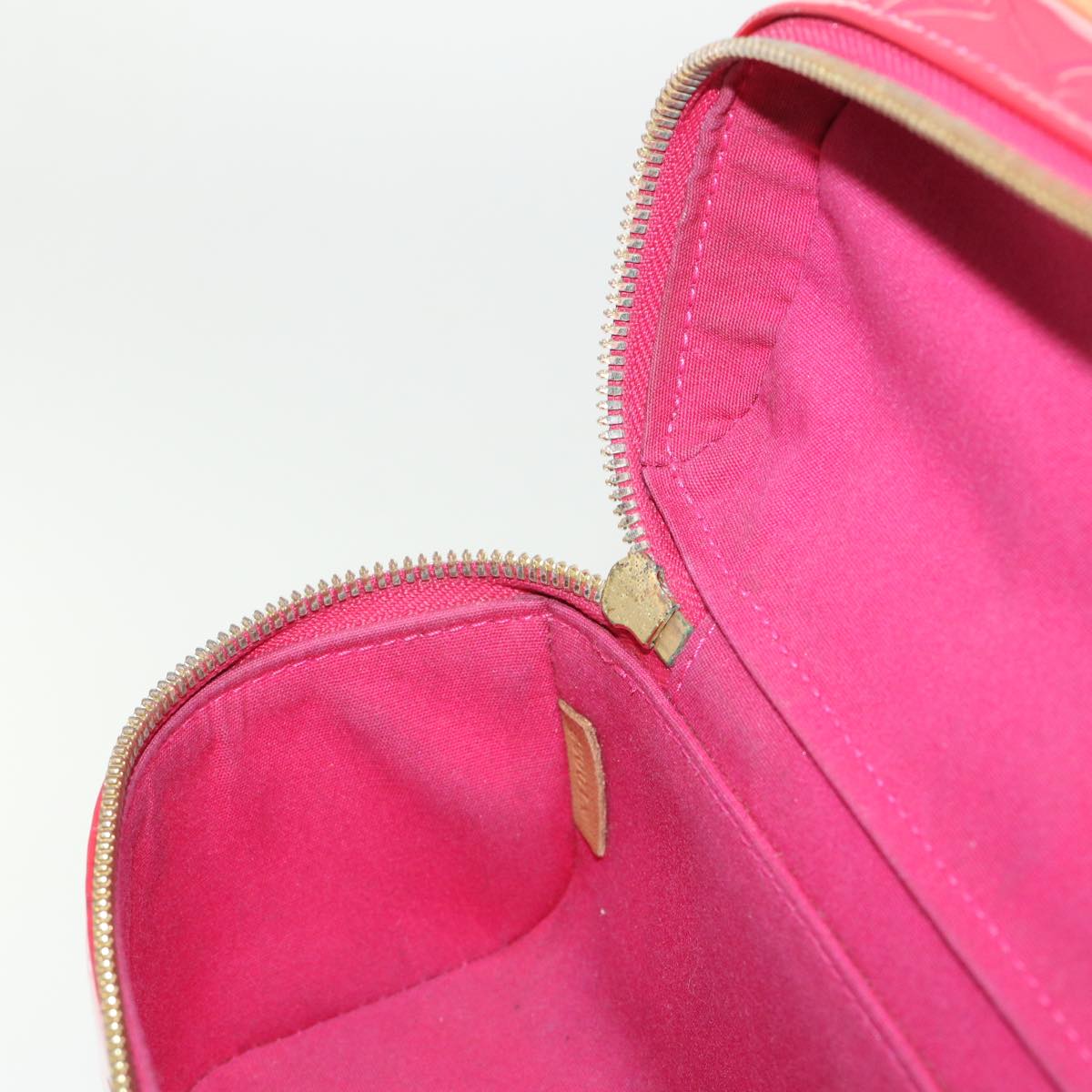 LOUIS VUITTON Monogram Vernis Sullivan Horizontal PM Fuchsia M91269 46334
