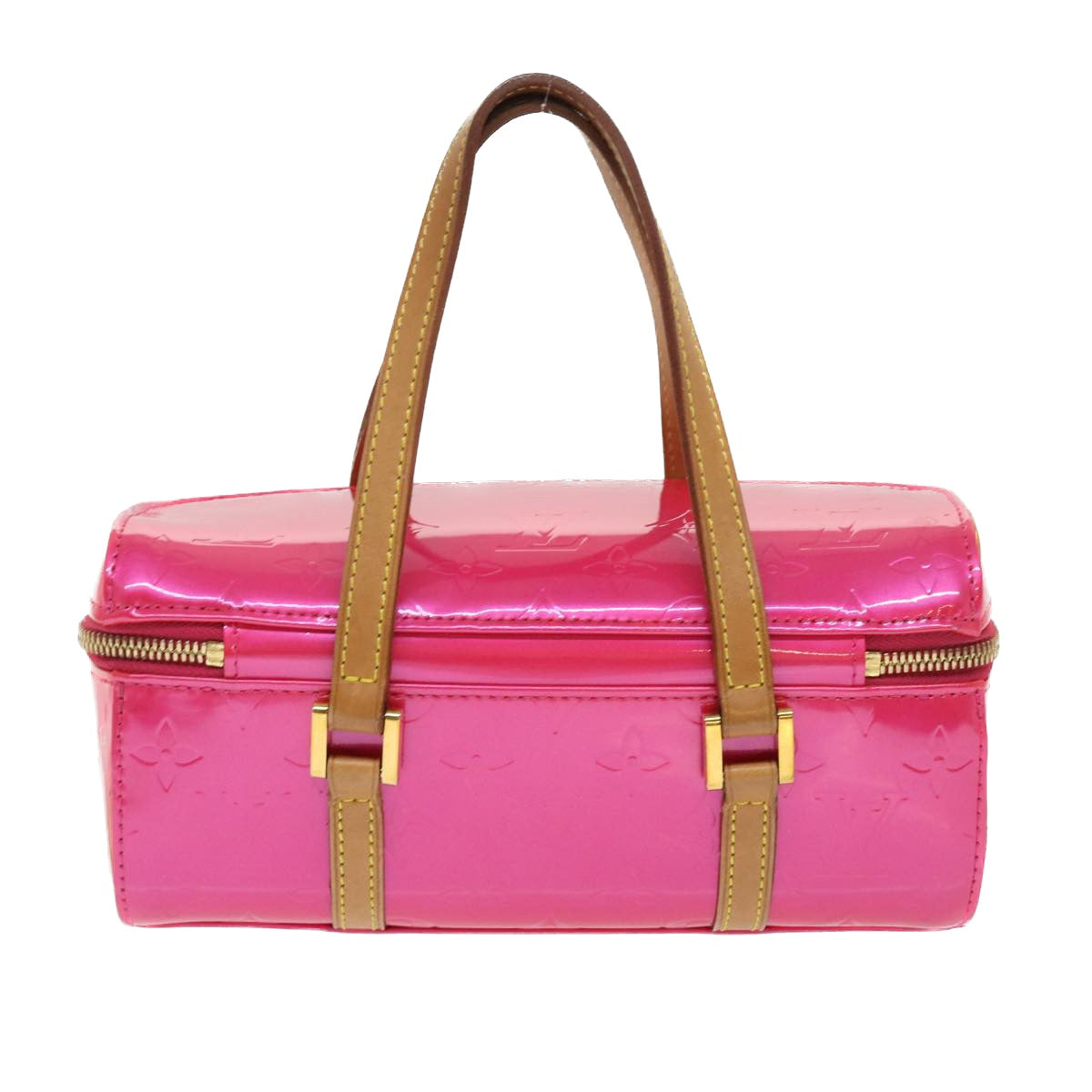 LOUIS VUITTON Monogram Vernis Sullivan Horizontal PM Fuchsia M91269 46334