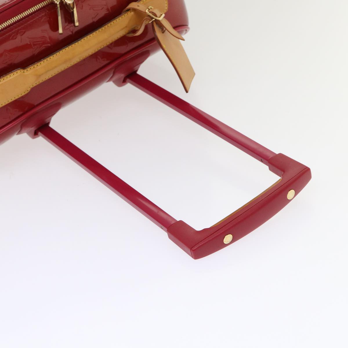 LOUIS VUITTON Monogram Vernis Pegas 45 suitcase Pomme D'amour M91278 46337