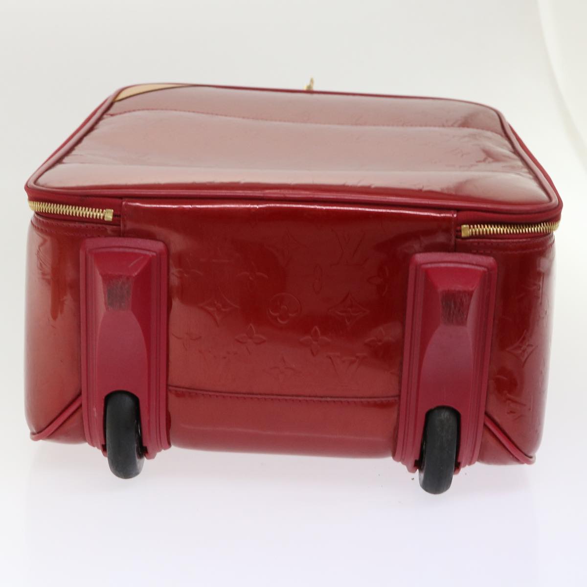 LOUIS VUITTON Monogram Vernis Pegas 45 suitcase Pomme D'amour M91278 46337