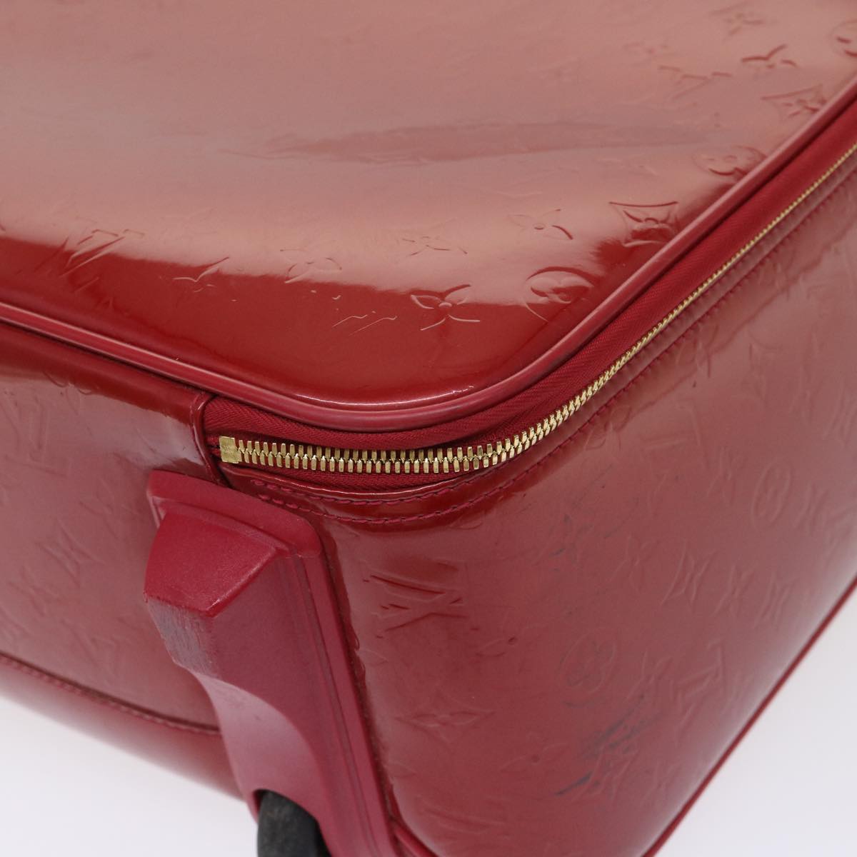 LOUIS VUITTON Monogram Vernis Pegas 45 suitcase Pomme D'amour M91278 46337
