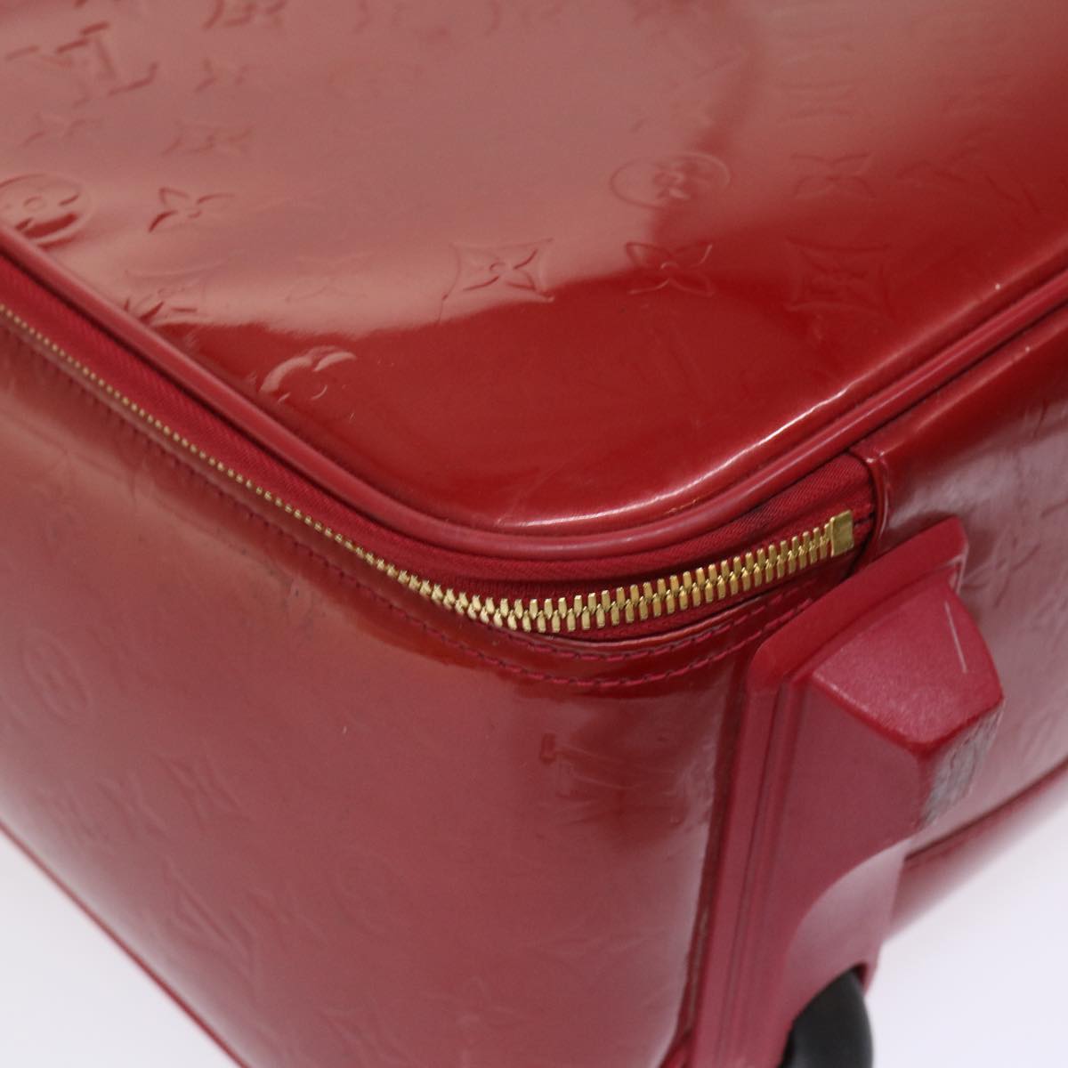 LOUIS VUITTON Monogram Vernis Pegas 45 suitcase Pomme D'amour M91278 46337
