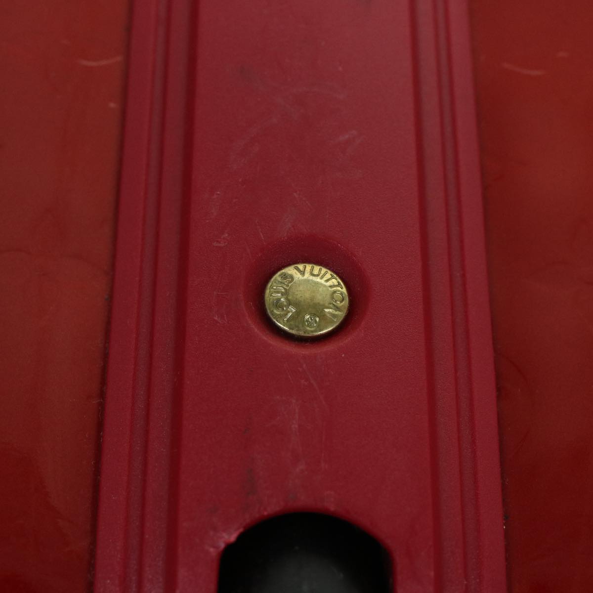 LOUIS VUITTON Monogram Vernis Pegas 45 suitcase Pomme D'amour M91278 46337