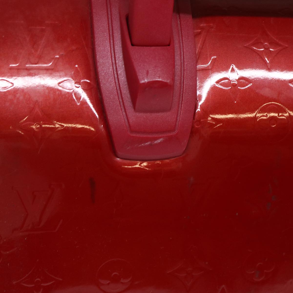 LOUIS VUITTON Monogram Vernis Pegas 45 suitcase Pomme D'amour M91278 46337