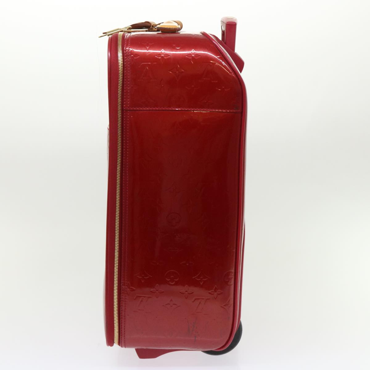 LOUIS VUITTON Monogram Vernis Pegas 45 suitcase Pomme D'amour M91278 46337
