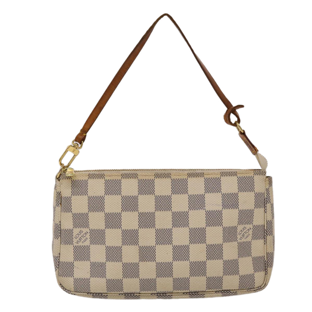 LOUIS VUITTON Damier Azur Pochette Accessoires Pouch N51986 LV 46340