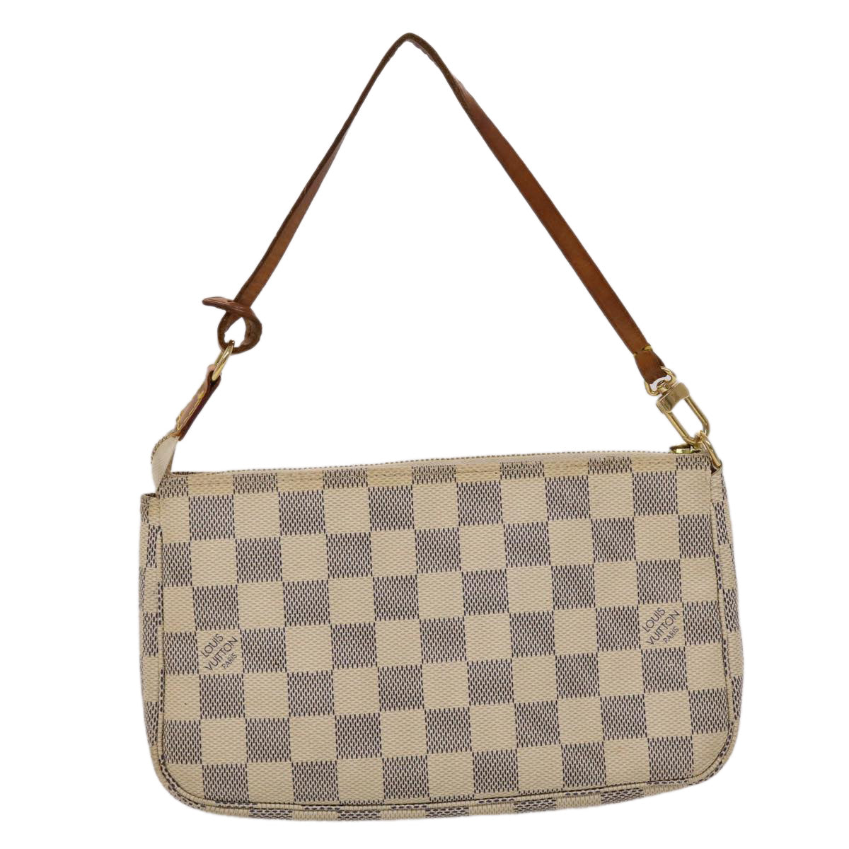 LOUIS VUITTON Damier Azur Pochette Accessoires Pouch N51986 LV 46340