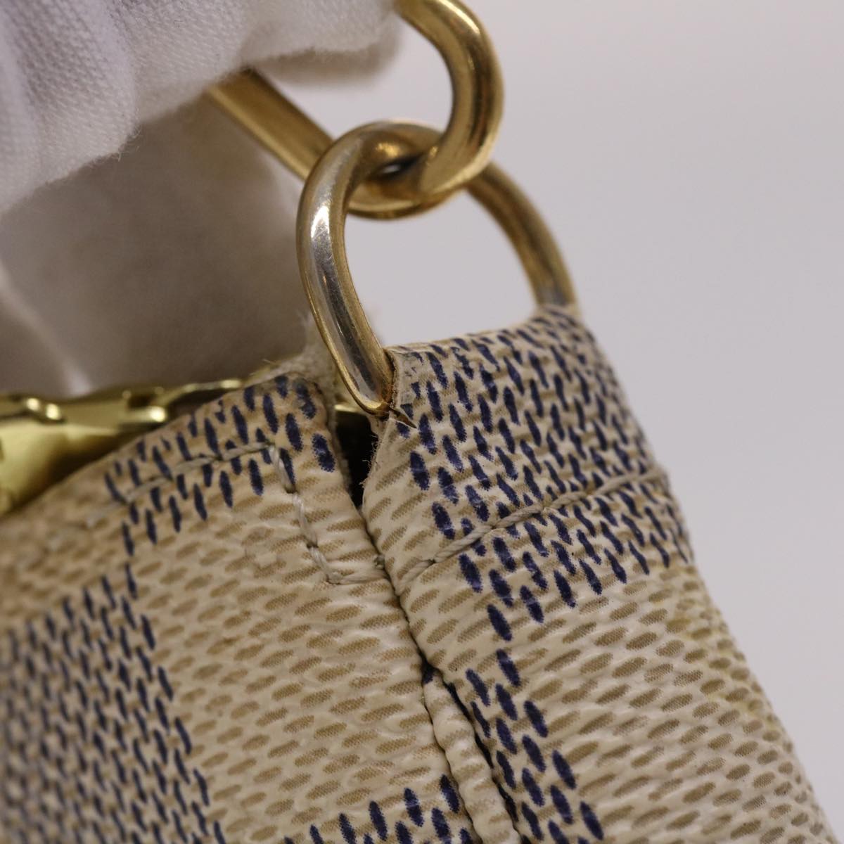LOUIS VUITTON Damier Azur Pochette Accessoires Pouch N51986 LV 46340