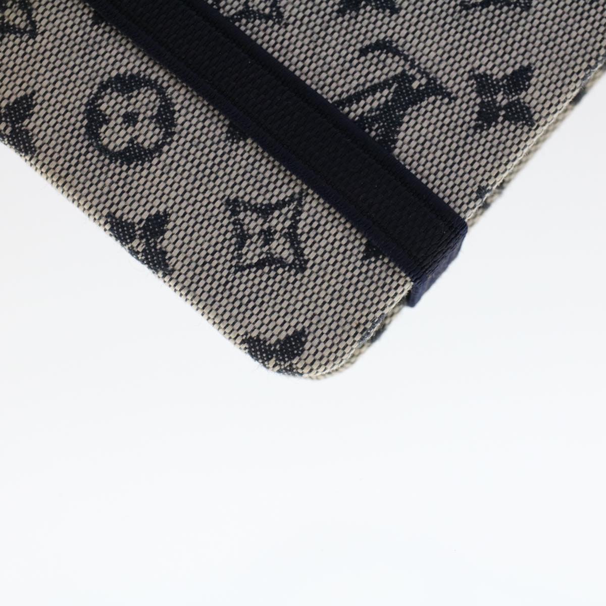 LOUIS VUITTON Monogram Mini Carnet MM Day Planner Cover Blue RR1012 46341