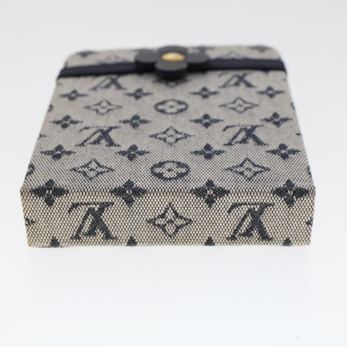LOUIS VUITTON Monogram Mini Carnet MM Day Planner Cover Blue RR1012 46341