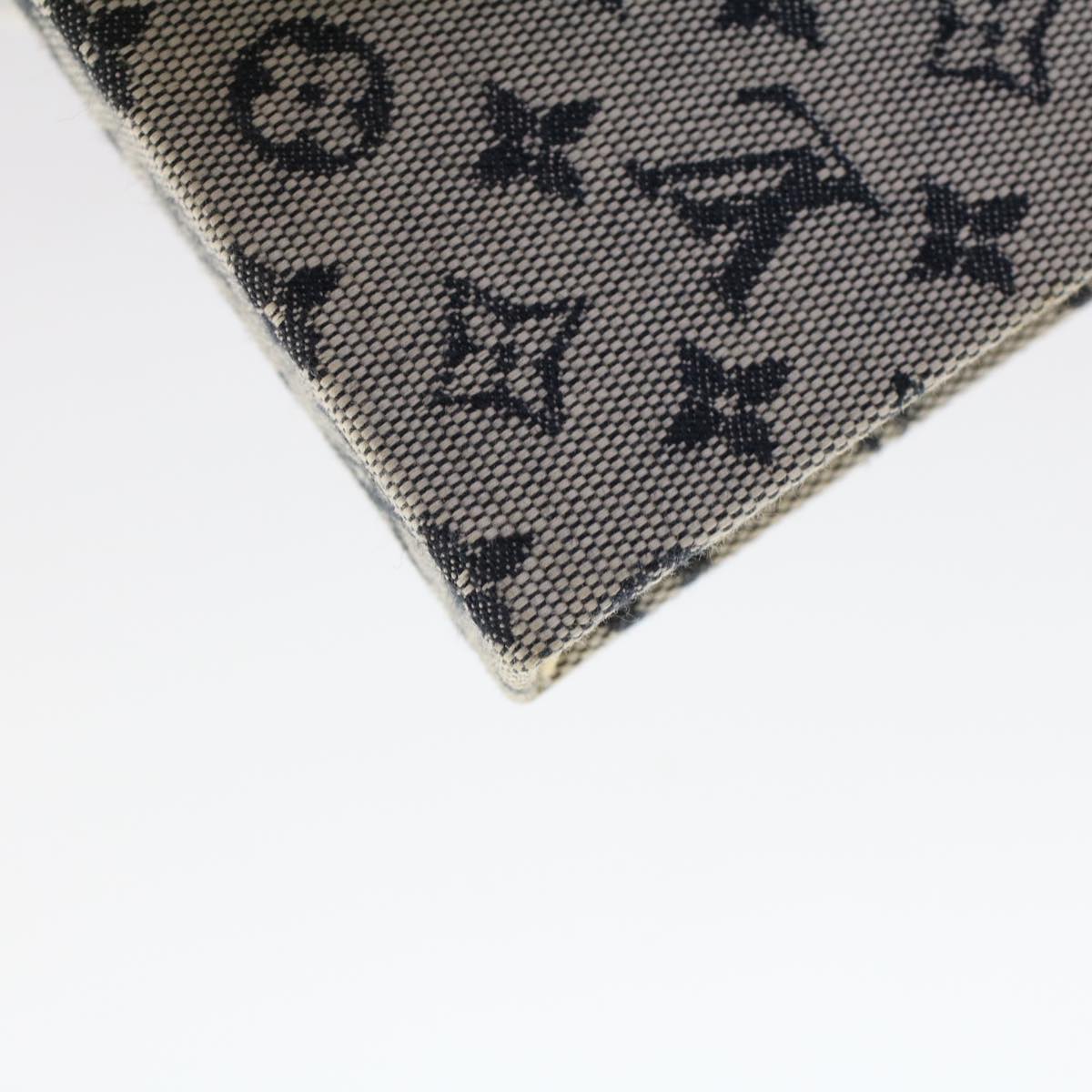 LOUIS VUITTON Monogram Mini Carnet MM Day Planner Cover Blue RR1012 46341