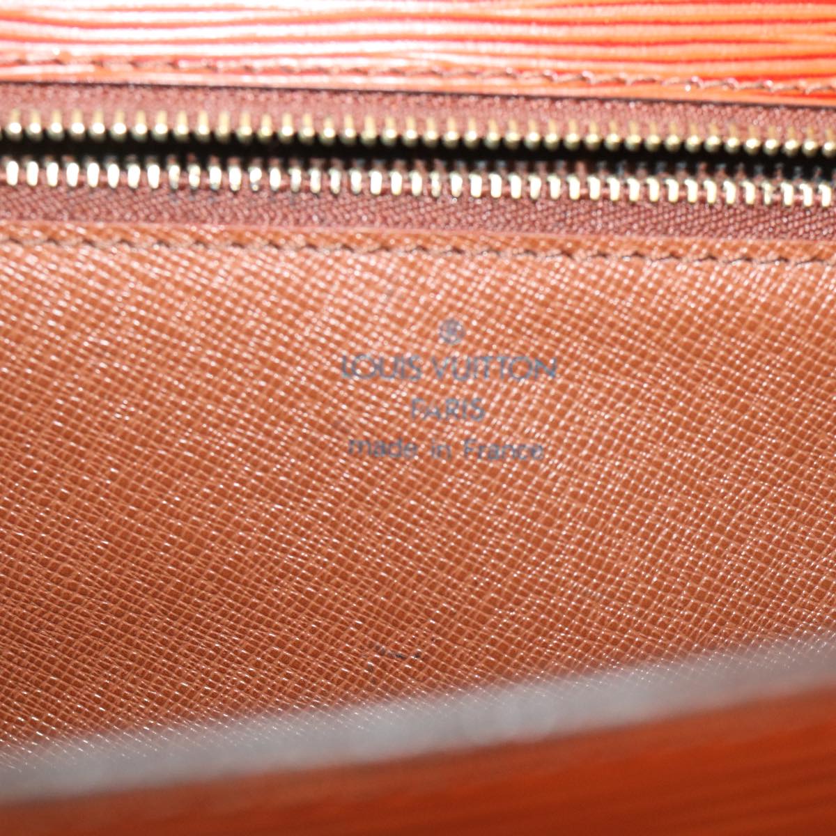 LOUIS VUITTON Epi Monceau Hand Bag Brown M52123 LV 46345