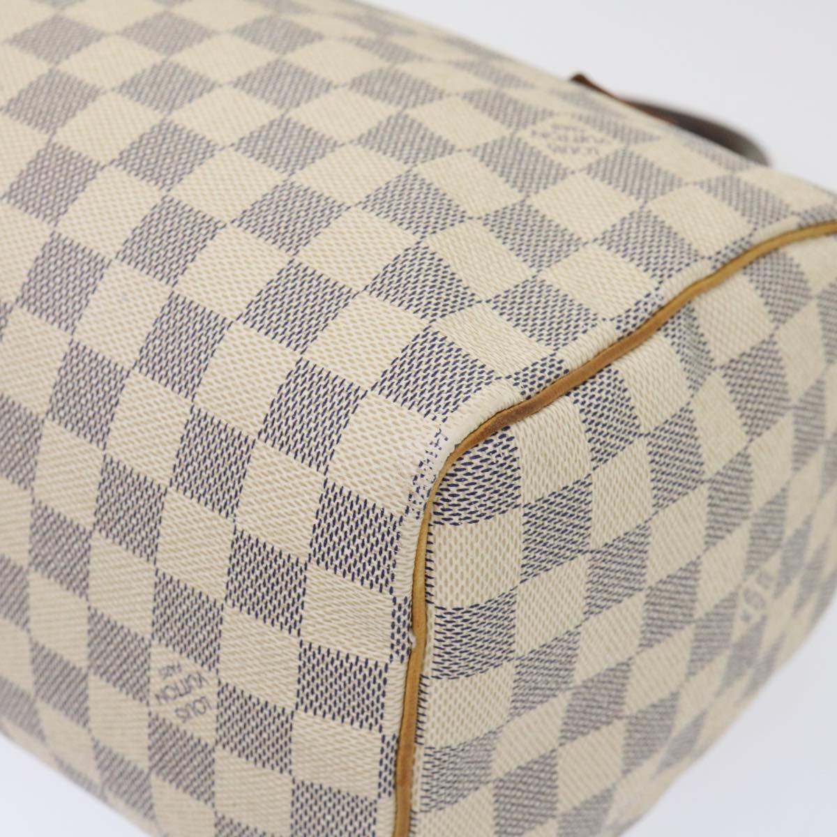 LOUIS VUITTON Damier Azur Speedy 25 Hand Bag N41534 LV 46346