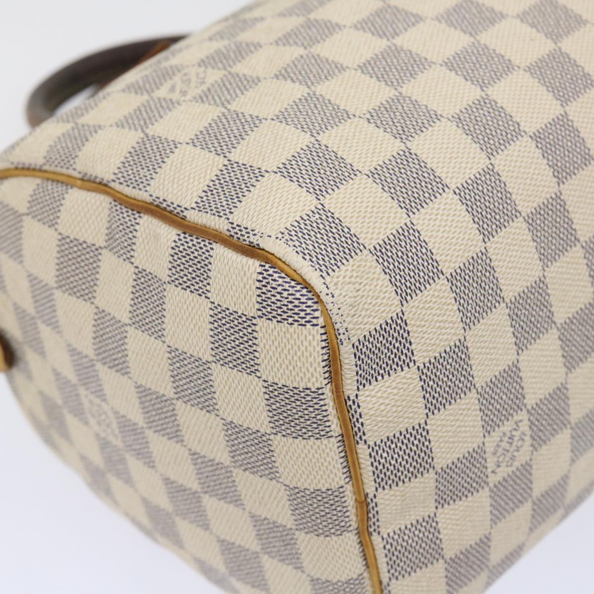 LOUIS VUITTON Damier Azur Speedy 25 Hand Bag N41534 LV 46346