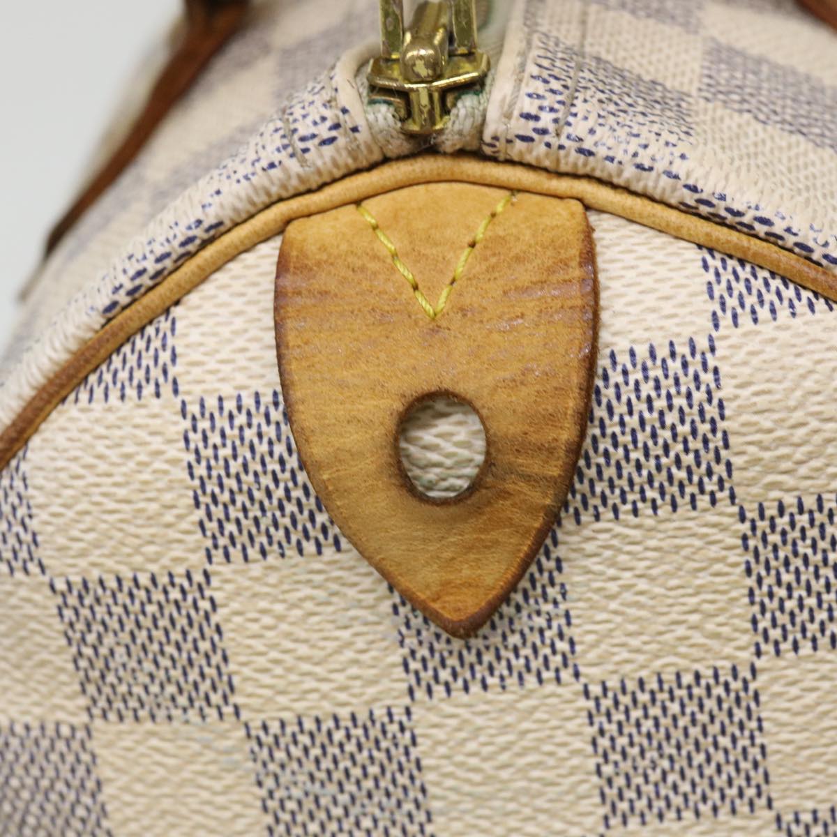 LOUIS VUITTON Damier Azur Speedy 25 Hand Bag N41534 LV 46346