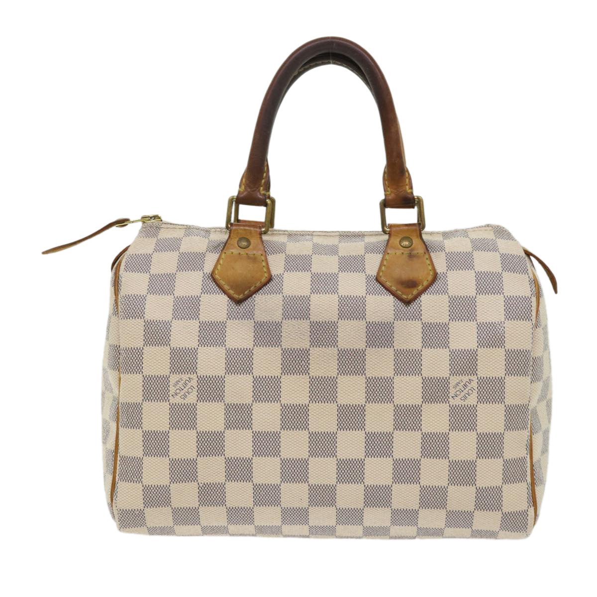 LOUIS VUITTON Damier Azur Speedy 25 Hand Bag N41534 LV 46346