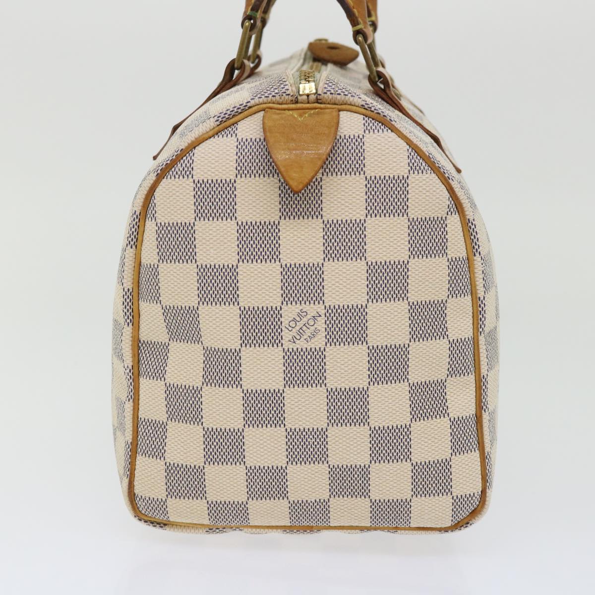 LOUIS VUITTON Damier Azur Speedy 25 Hand Bag N41534 LV 46346