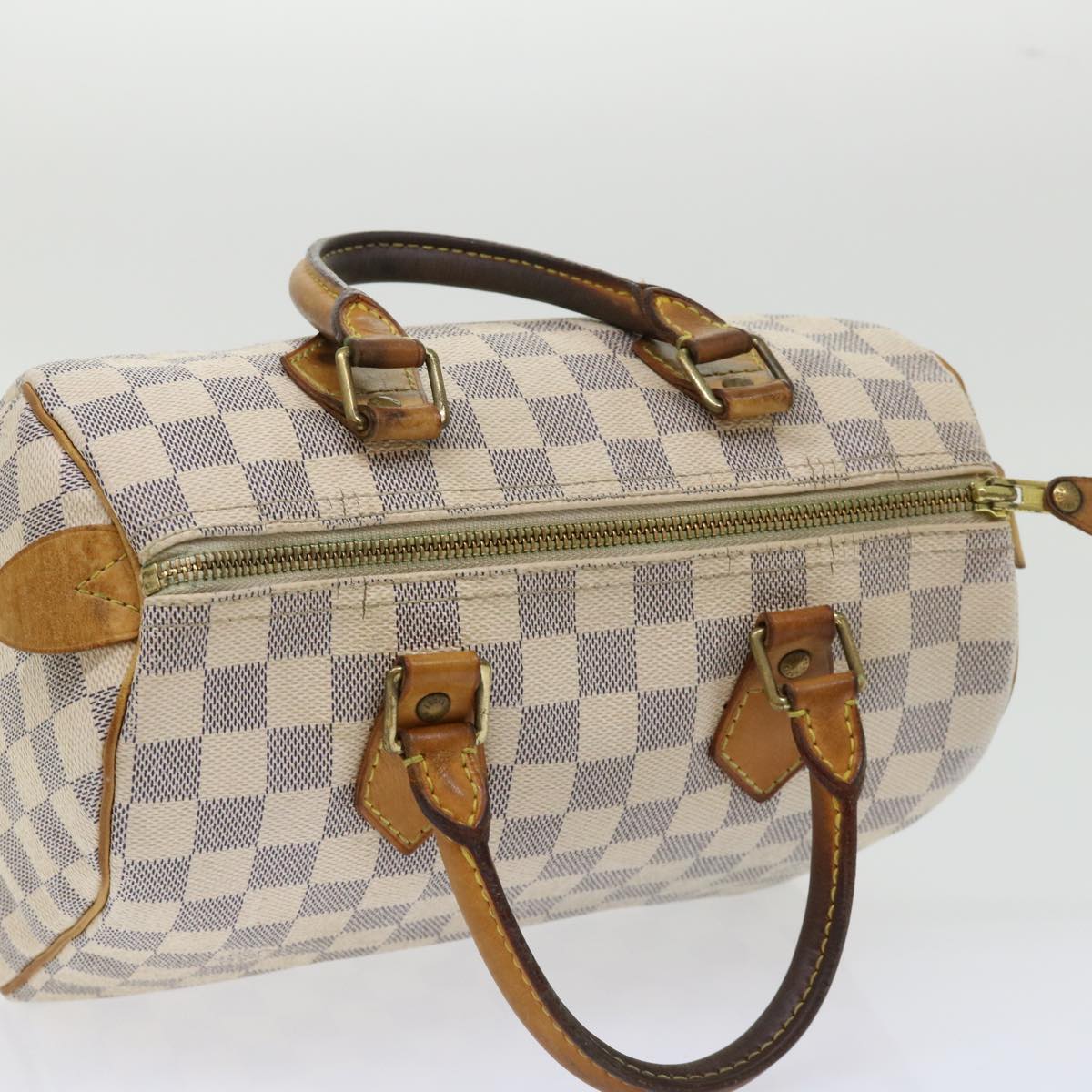 LOUIS VUITTON Damier Azur Speedy 25 Hand Bag N41534 LV 46346