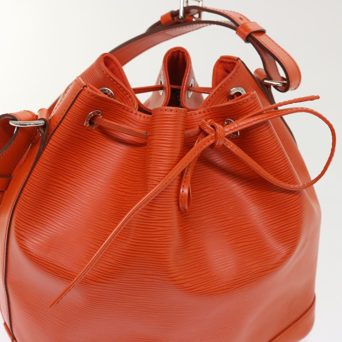 LOUIS VUITTON Epi Noe Shoulder Bag Orange M40677 LV 46349