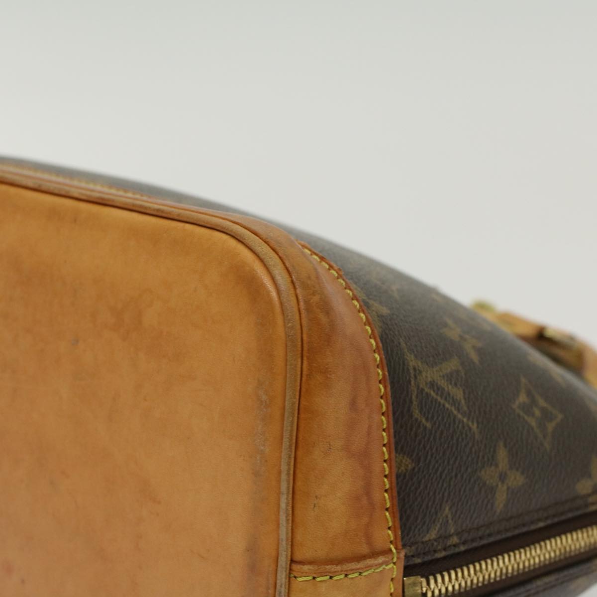 LOUIS VUITTON Monogram Alma Hand Bag M51130 LV 46352