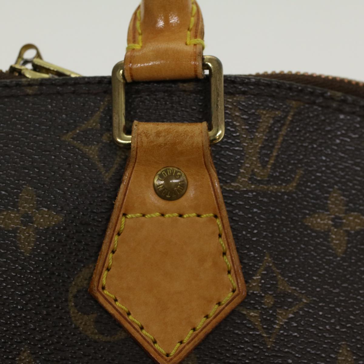 LOUIS VUITTON Monogram Alma Hand Bag M51130 LV 46352