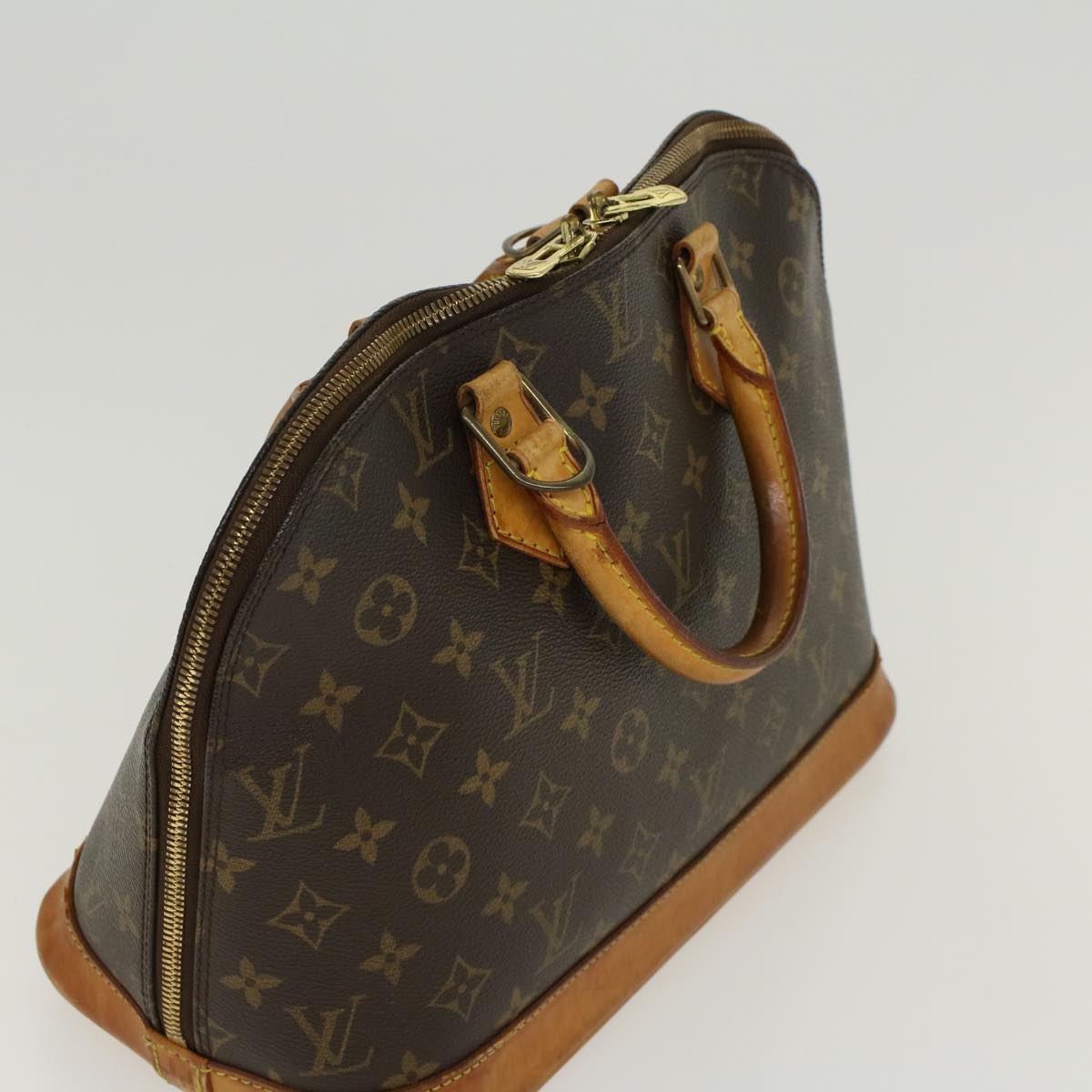 LOUIS VUITTON Monogram Alma Hand Bag M51130 LV 46352