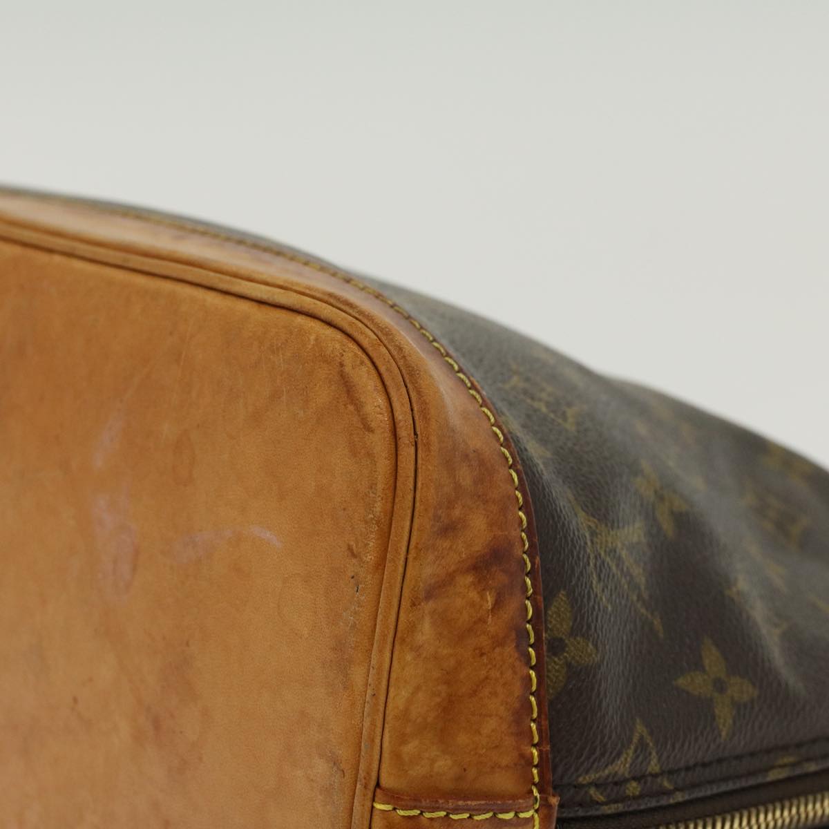 LOUIS VUITTON Monogram Alma Hand Bag M51130 LV 46353