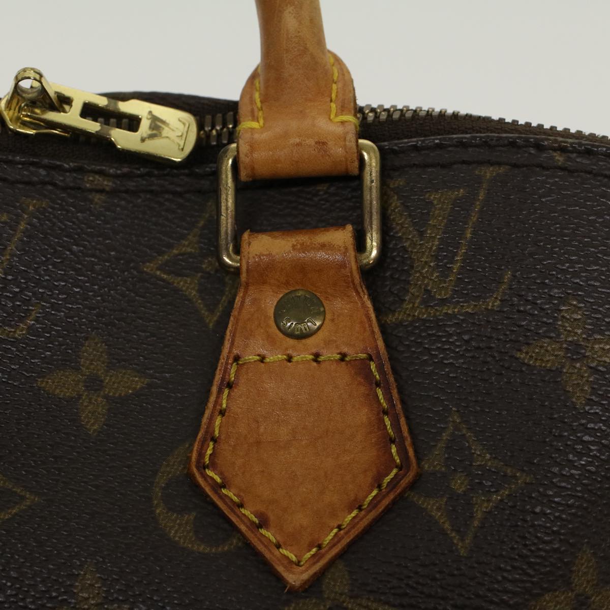 LOUIS VUITTON Monogram Alma Hand Bag M51130 LV 46353