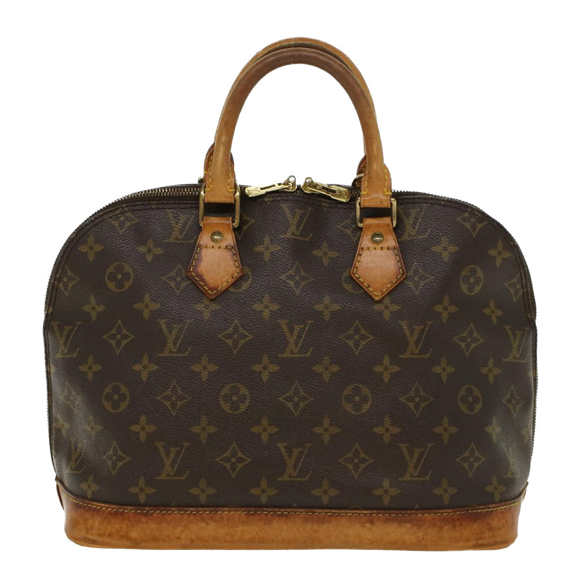 LOUIS VUITTON Monogram Alma Hand Bag M51130 LV 46353