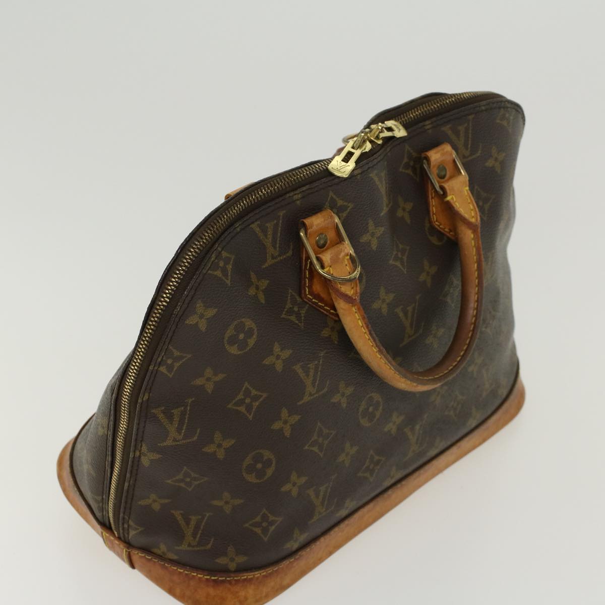 LOUIS VUITTON Monogram Alma Hand Bag M51130 LV 46353