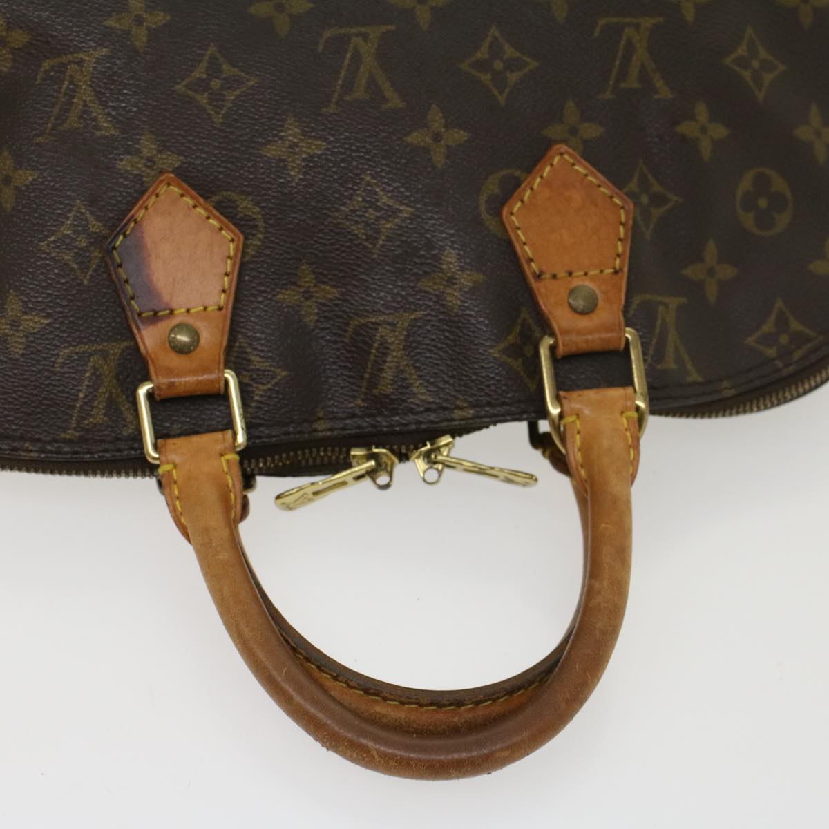 LOUIS VUITTON Monogram Alma Hand Bag M51130 LV 46353